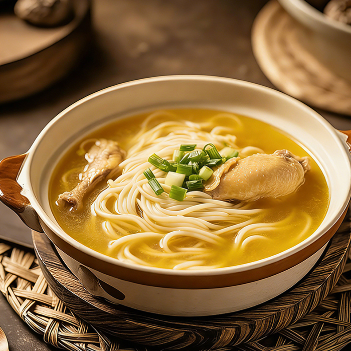 Matsutake Fresh Chicken Soup